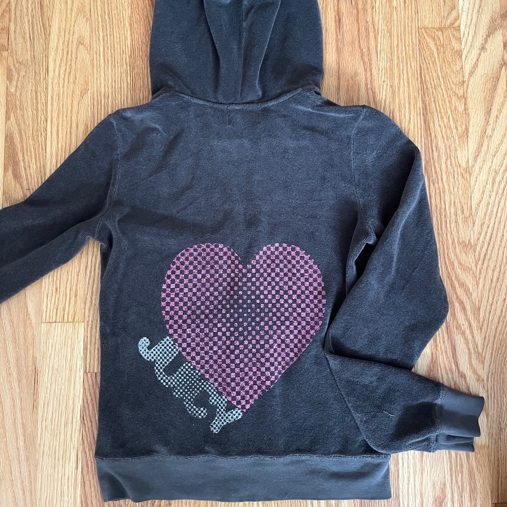 Vintage brown Juicy Couture track jacket